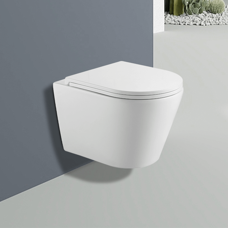 Glossy -White-Wall-Hung-Toilet