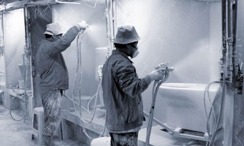 4.Spray Glaze